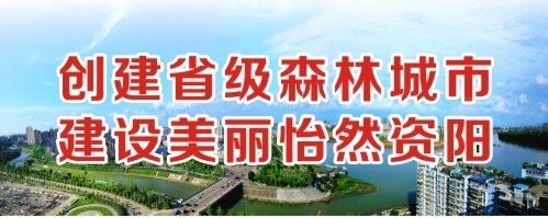 一群大屌日女人B视频创建省级森林城市 建设美丽怡然资阳